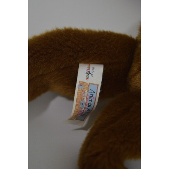 RARE Toys R Us Animal Alley Hanging Monkey Brown Vintage 2000 Hook & Loop - Picture 6 of 7